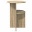 Sidebord Sonoma-eg Ø 39,5 x 55 cm Konstrueret træ