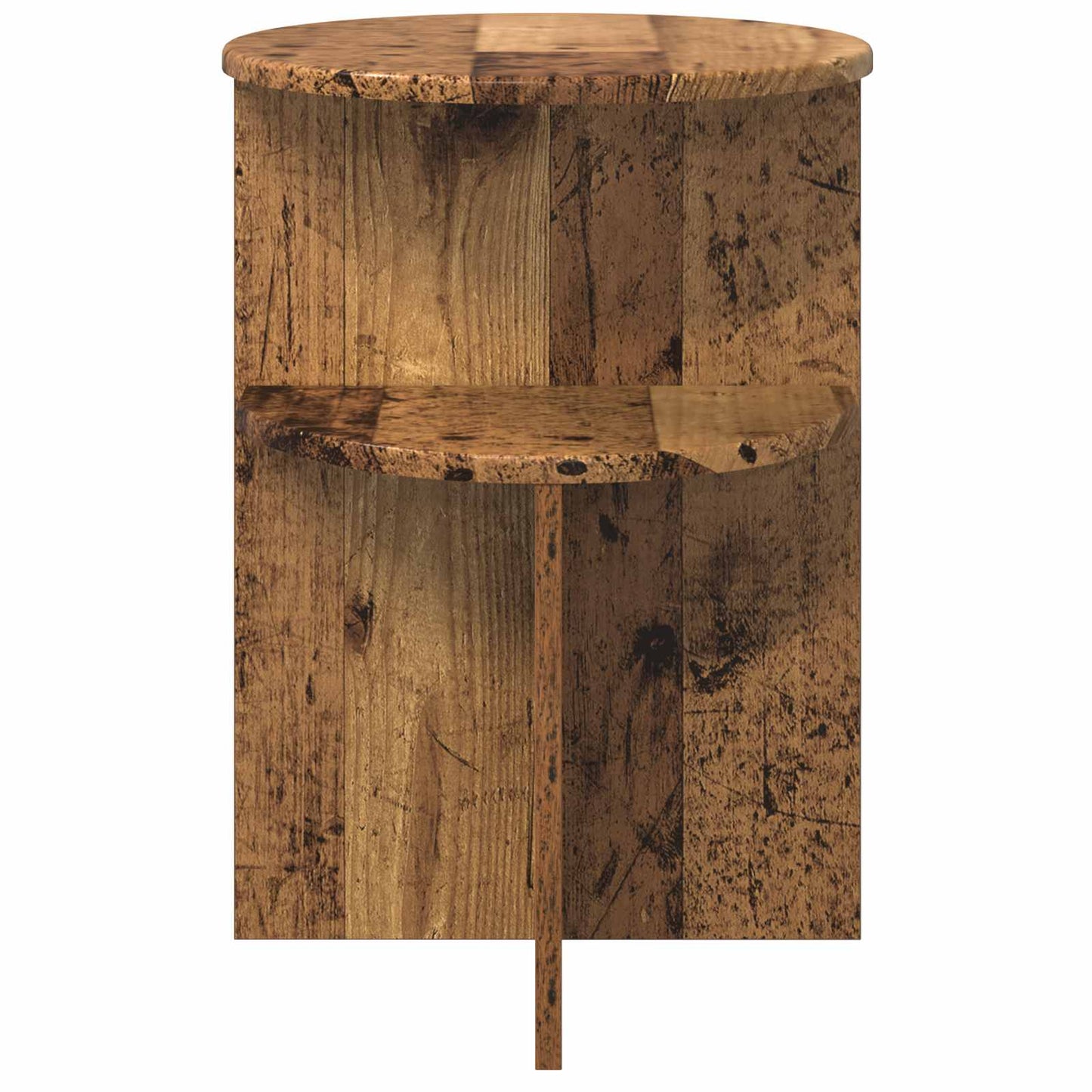 Sidebord Gammelt træ Ø 39,5 x 55 cm Konstrueret træ