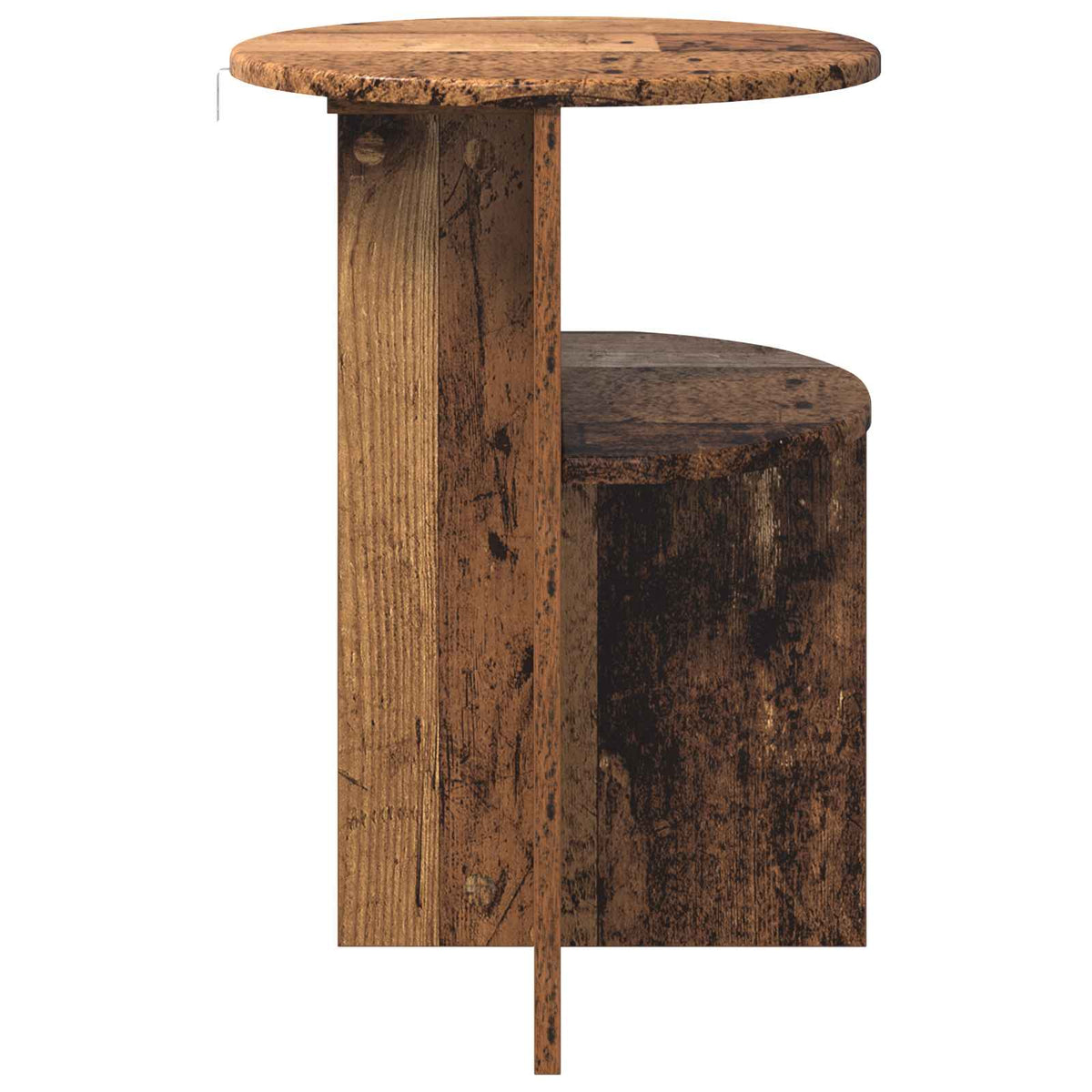 Sidebord Gammelt træ Ø 39,5 x 55 cm Konstrueret træ