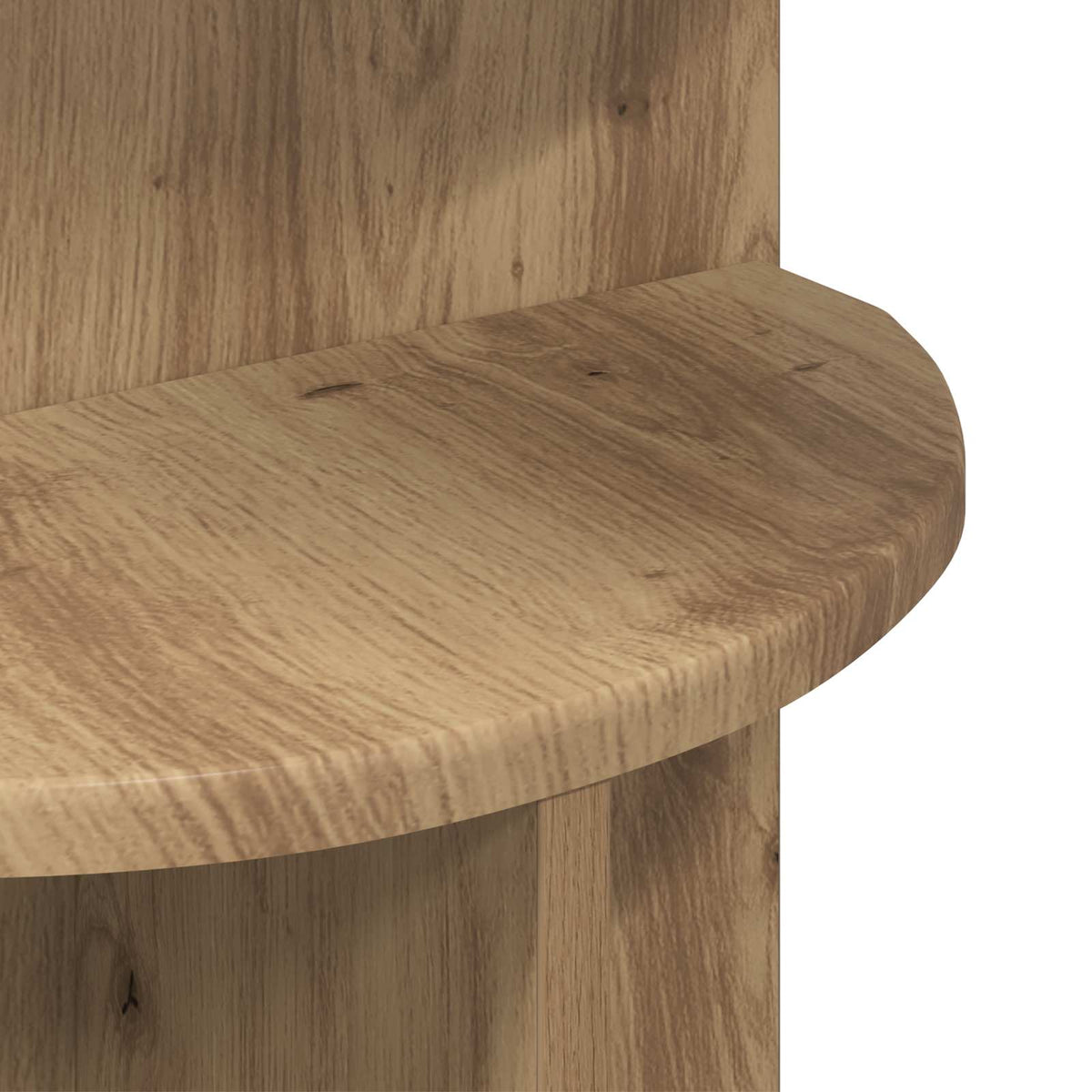 Sidebord Artisan-eg Ø 39,5 x 55 cm Konstrueret træ