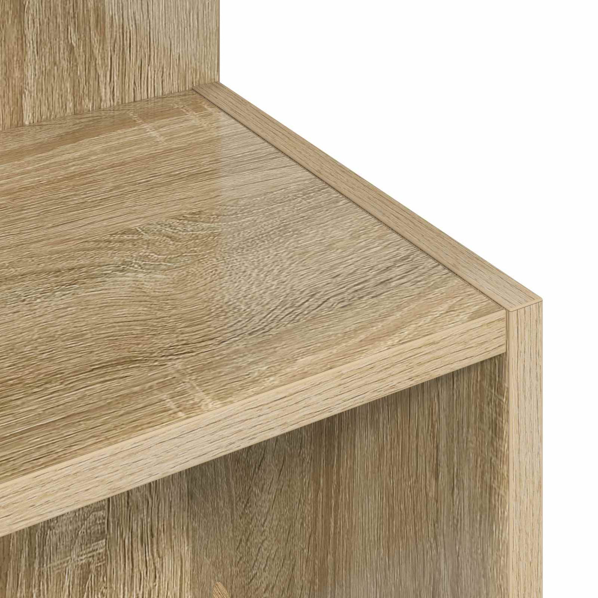 Sidebord Sonoma-eg Ø 39,5 x 55 cm Konstrueret træ