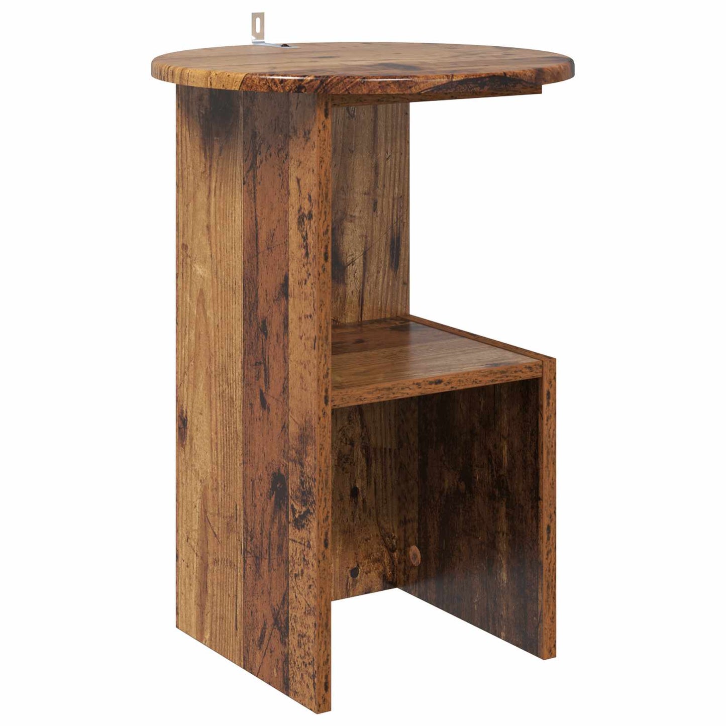 Sidebord Gammelt træ Ø 39,5 x 55 cm Konstrueret træ