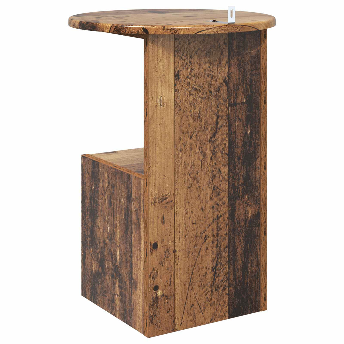 Sidebord Gammelt træ Ø 39,5 x 55 cm Konstrueret træ