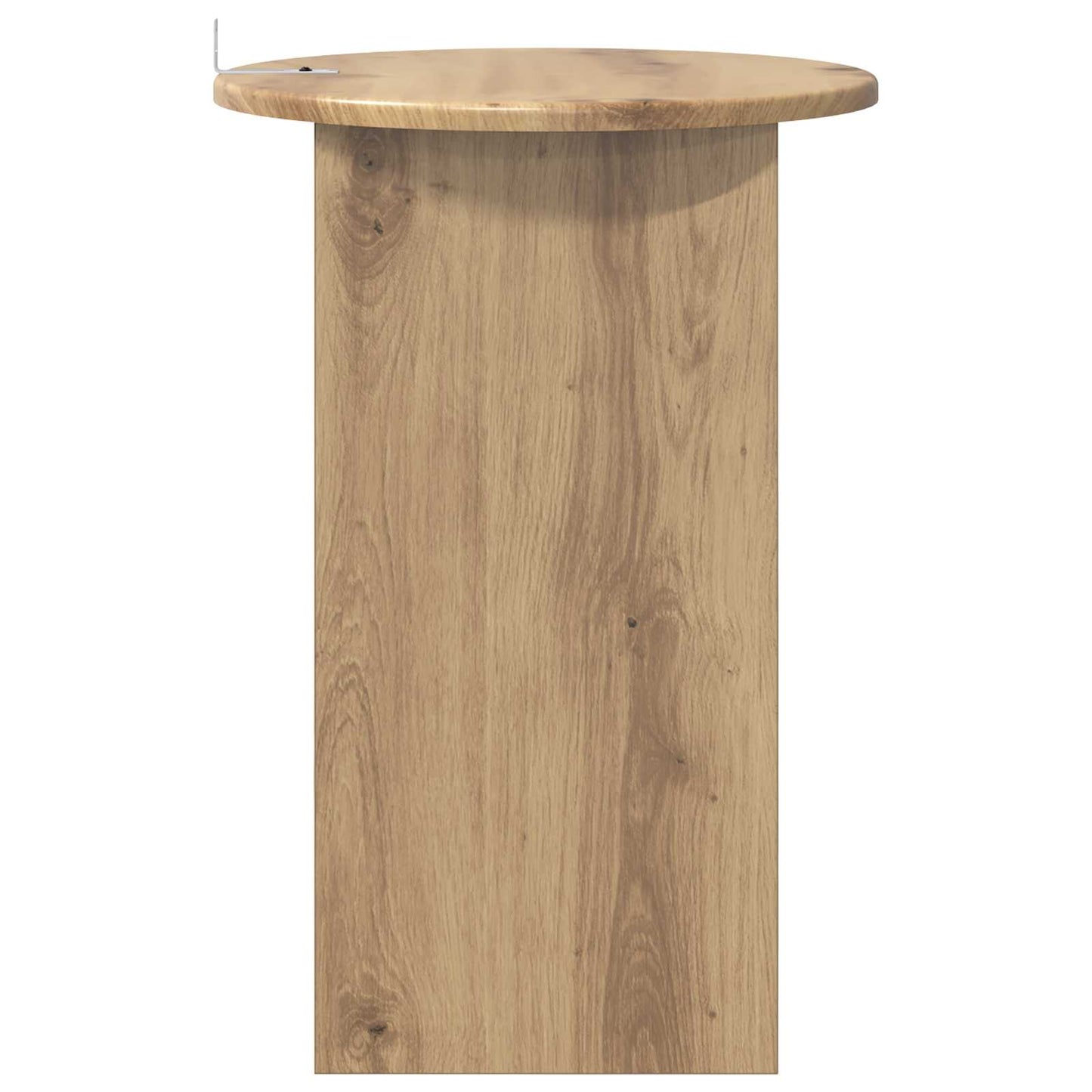 Sidebord Artisan-eg Ø 39,5 x 55 cm Konstrueret træ