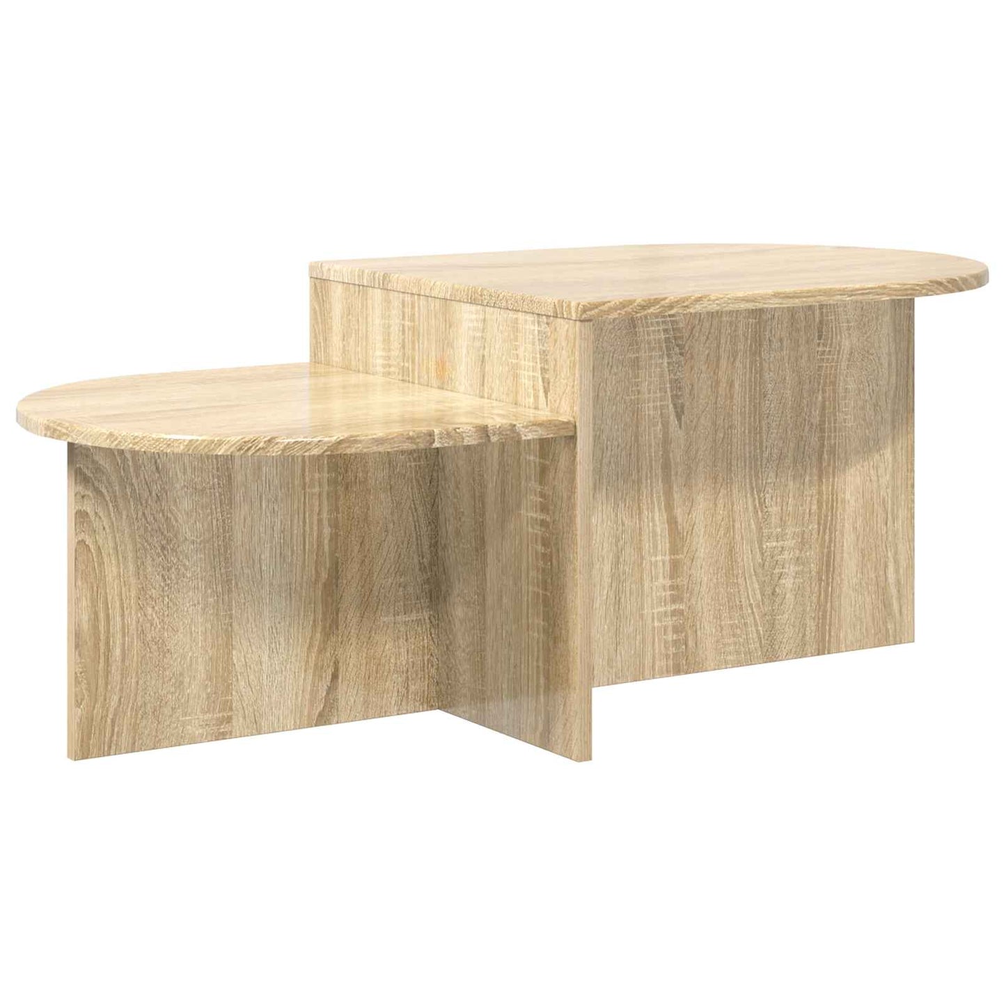Sofabord Sonoma-eg 100 x 50 x 40 cm Konstrueret træ