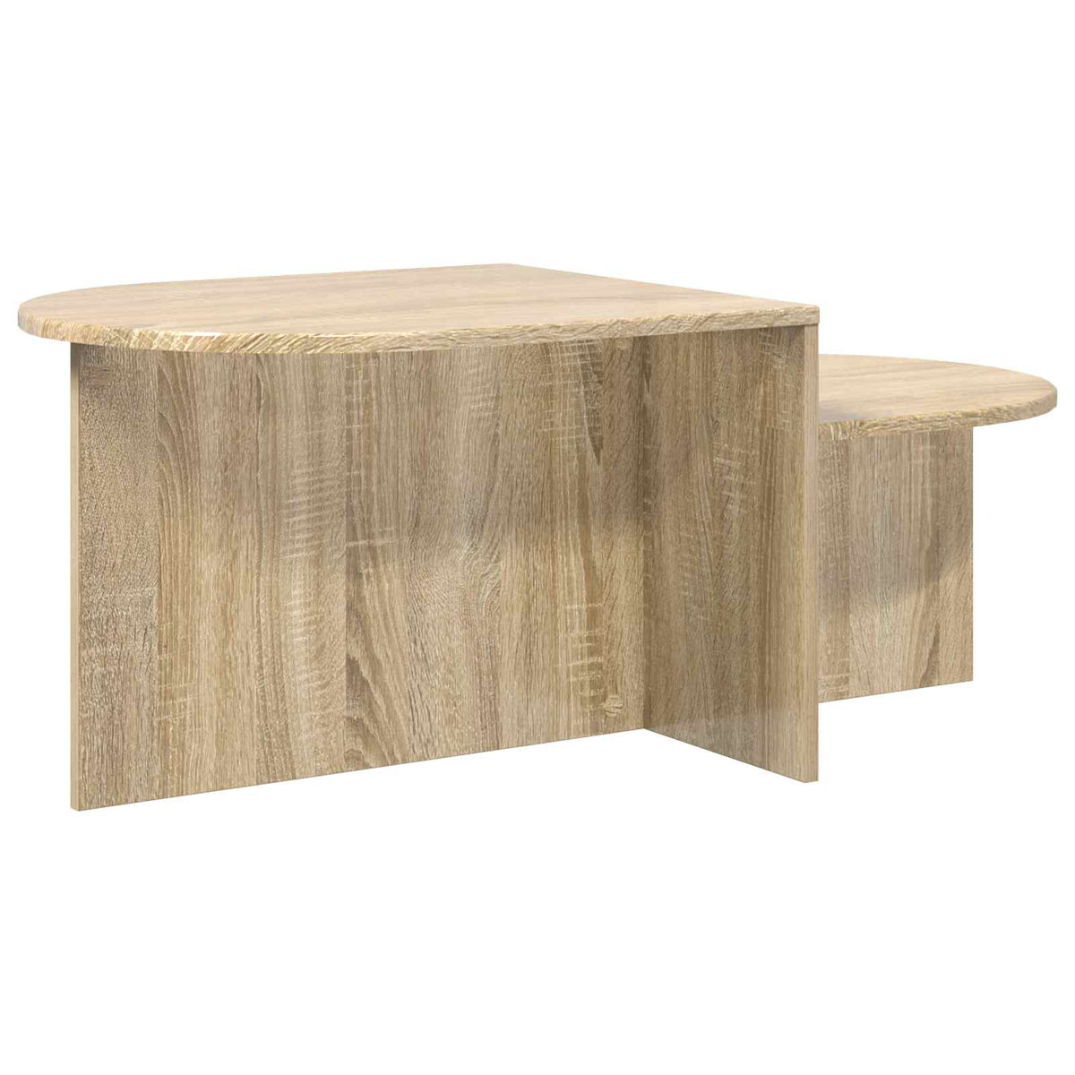 Sofabord Sonoma-eg 100 x 50 x 40 cm Konstrueret træ