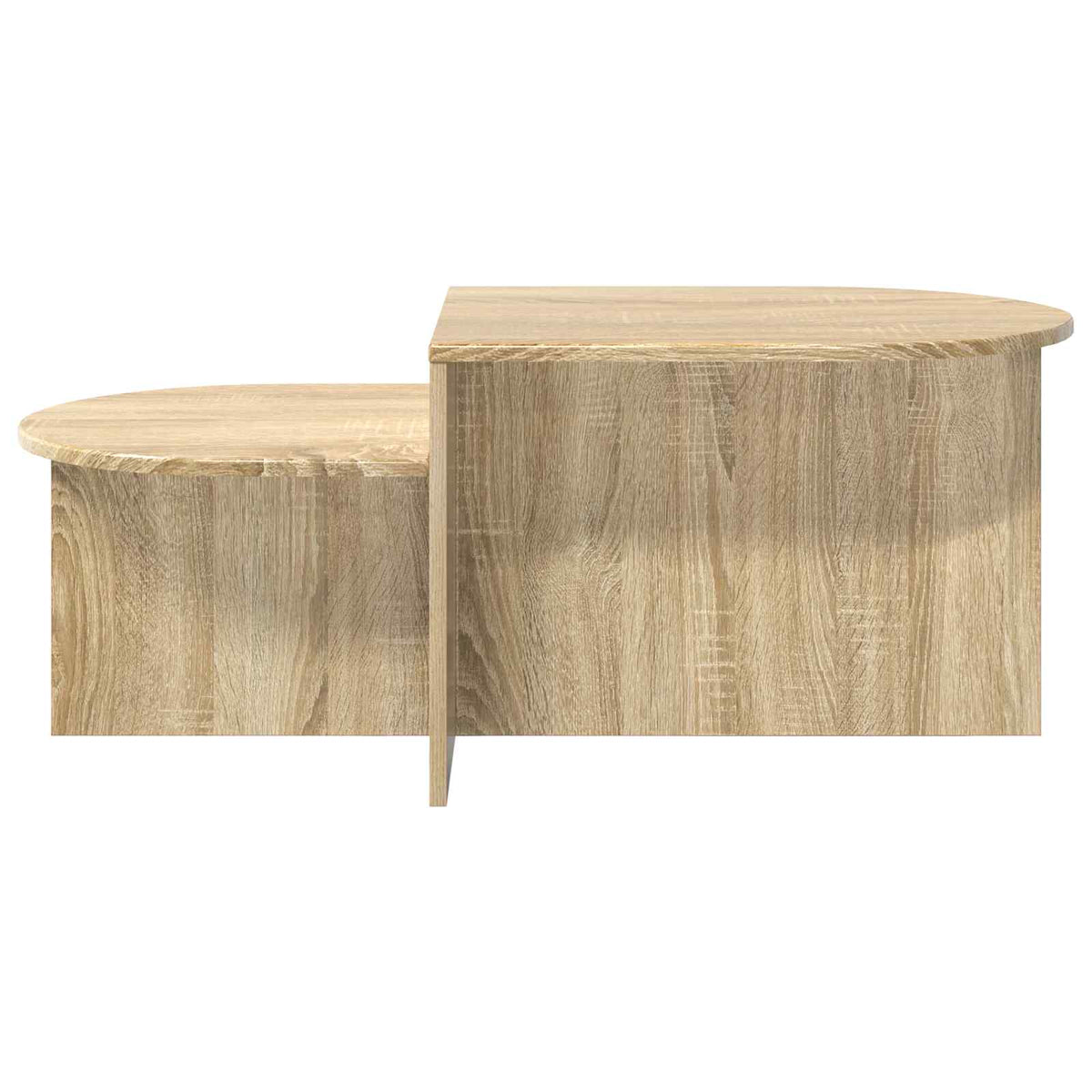 Sofabord Sonoma-eg 100 x 50 x 40 cm Konstrueret træ