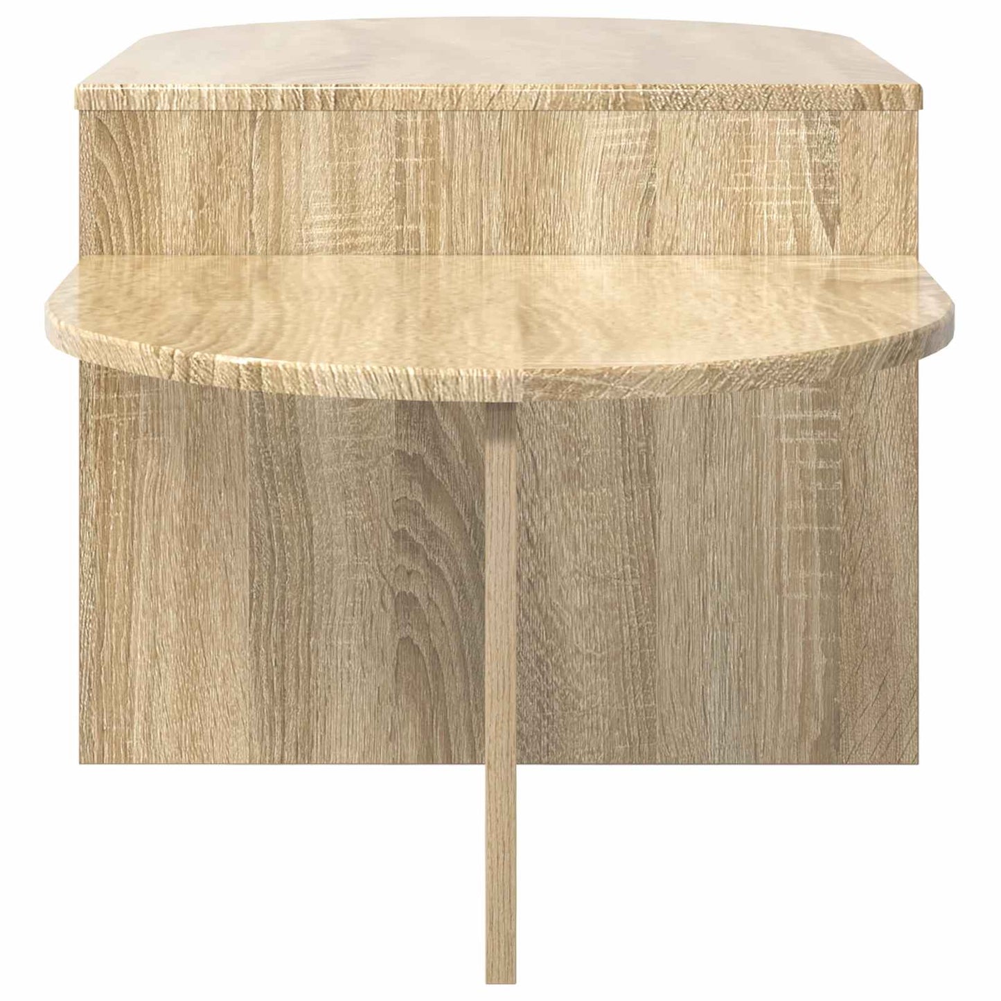 Sofabord Sonoma-eg 100 x 50 x 40 cm Konstrueret træ