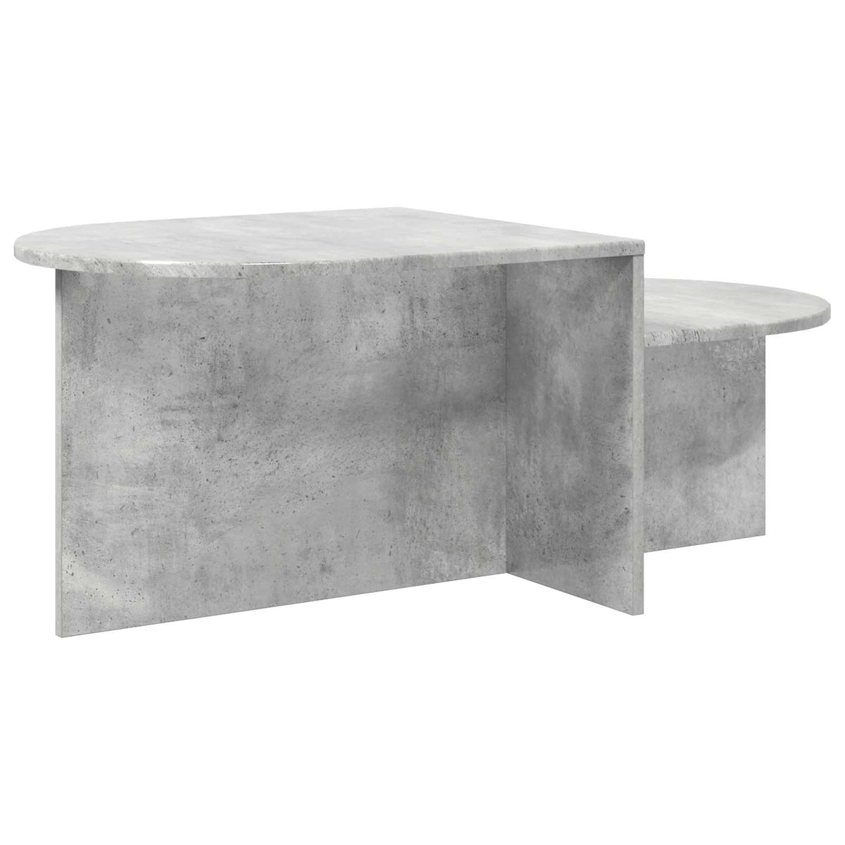 Sofabord Betongrå 100 x 50 x 40 cm Konstrueret træ