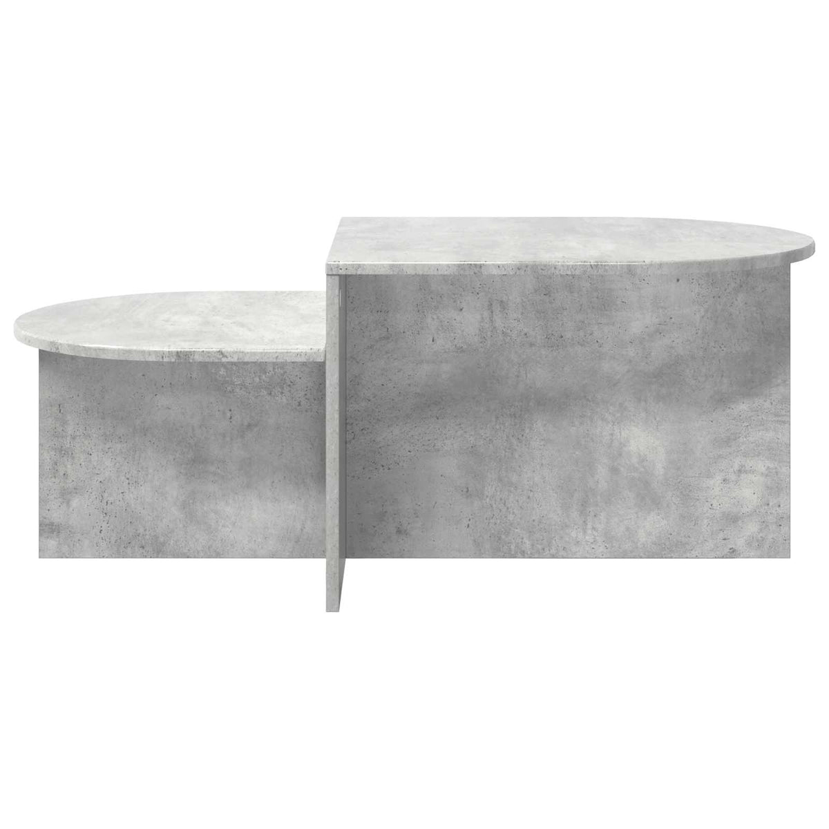 Sofabord Betongrå 100 x 50 x 40 cm Konstrueret træ