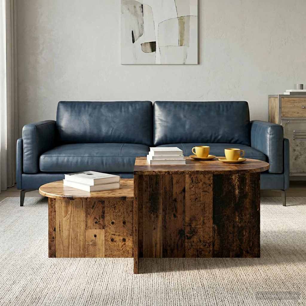 Sofabord Gammelt træ 100 x 50 x 40 cm Konstrueret træ