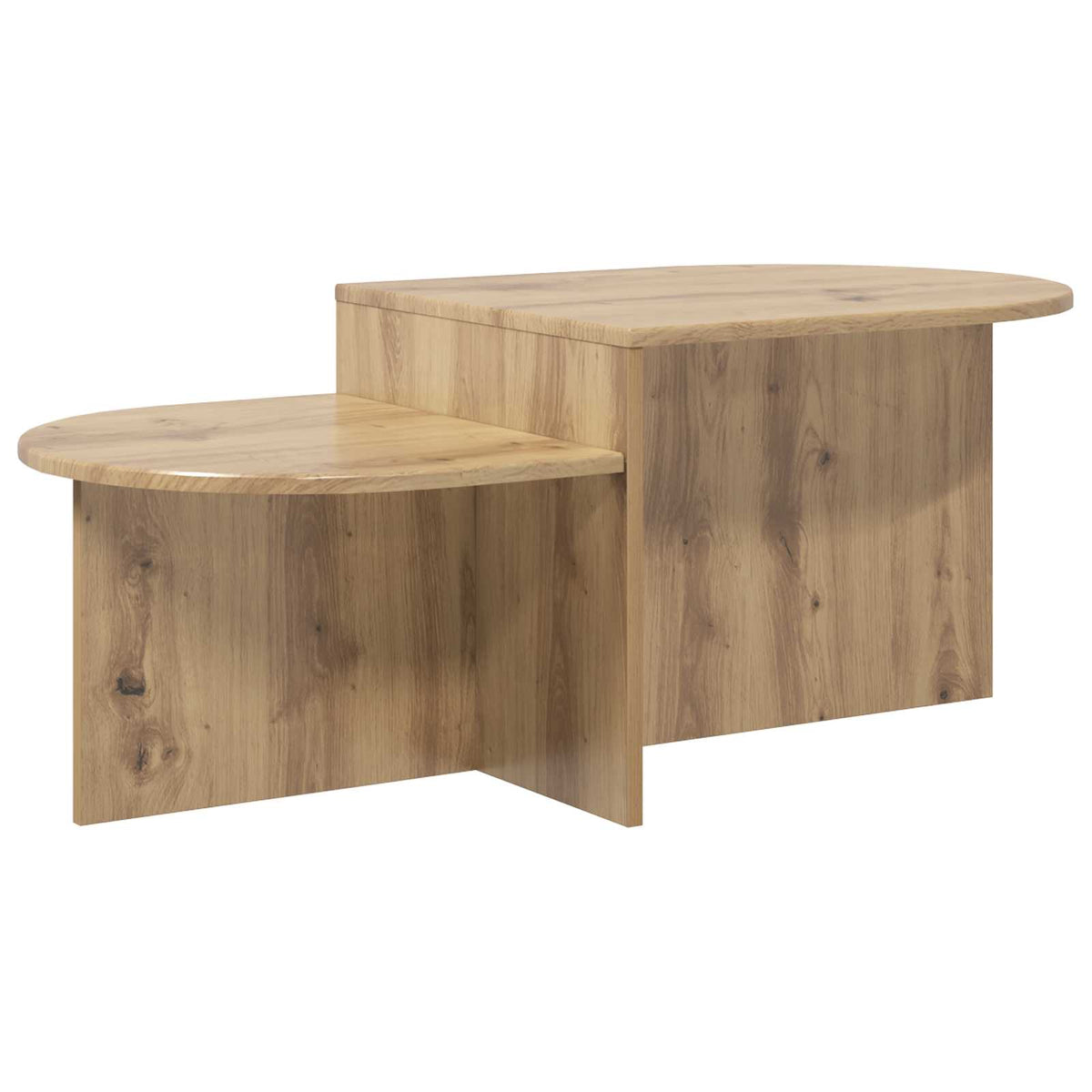 Sofabord Artisan-eg 100 x 50 x 40 cm Konstrueret træ