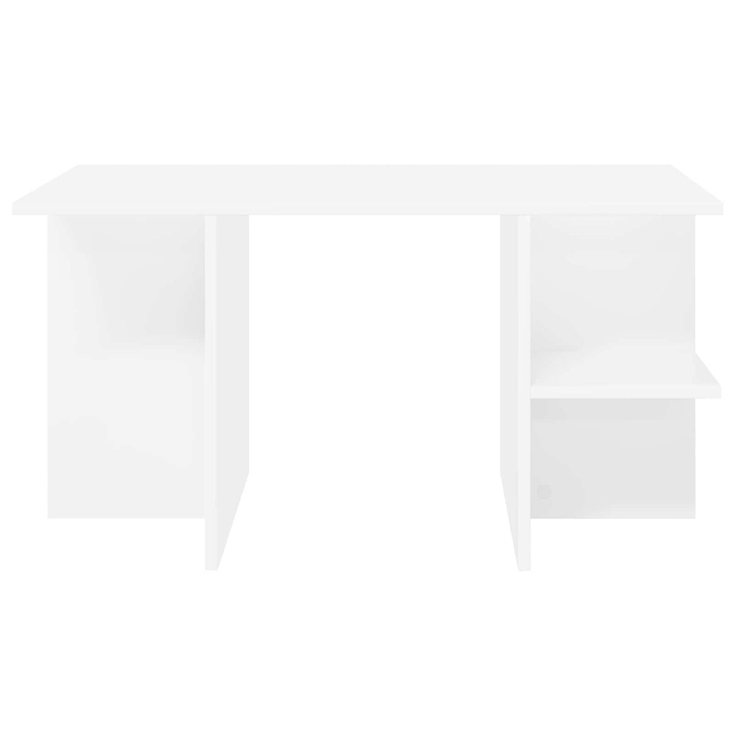 Sofabord Hvid 87 x 50 x 45 cm Konstrueret træ