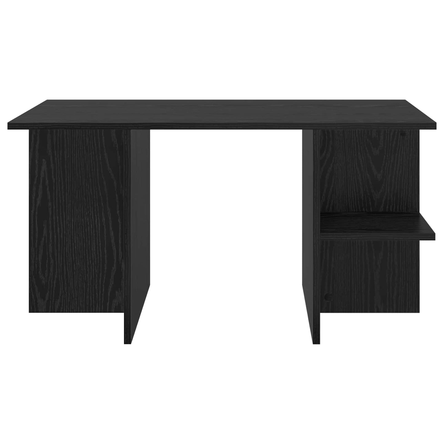Sofabord Sort eg 87 x 50 x 45 cm Konstrueret træ
