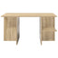 Sofabord Sonoma-eg 87 x 50 x 45 cm Konstrueret træ