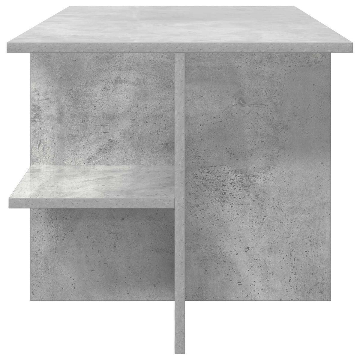 Sofabord Betongrå 87 x 50 x 45 cm Konstrueret træ