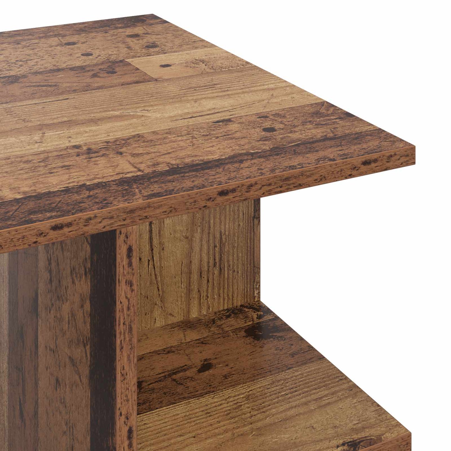 Sofabord Gammelt træ 87 x 50 x 45 cm Konstrueret træ