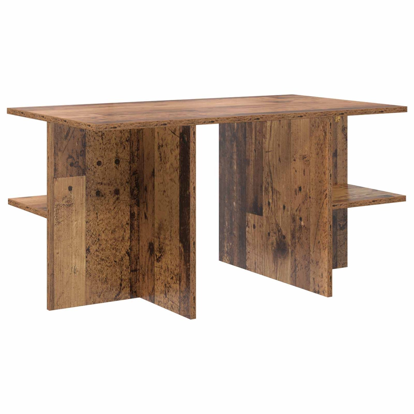 Sofabord Gammelt træ 87 x 50 x 45 cm Konstrueret træ