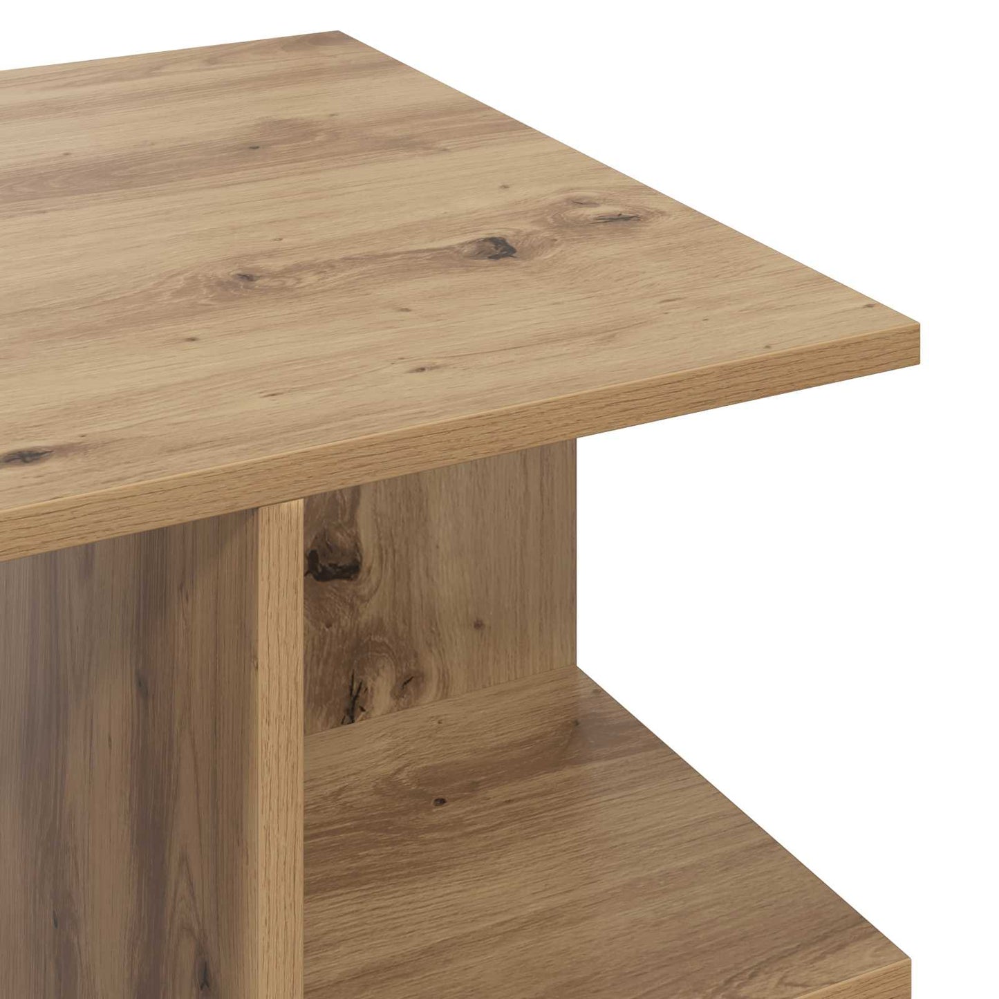 Sofabord Artisan-eg 87 x 50 x 45 cm Konstrueret træ