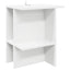 Sofabord Hvid 40 x 30 x 49 cm Konstrueret træ
