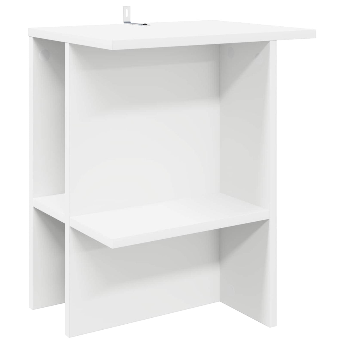 Sofabord Hvid 40 x 30 x 49 cm Konstrueret træ