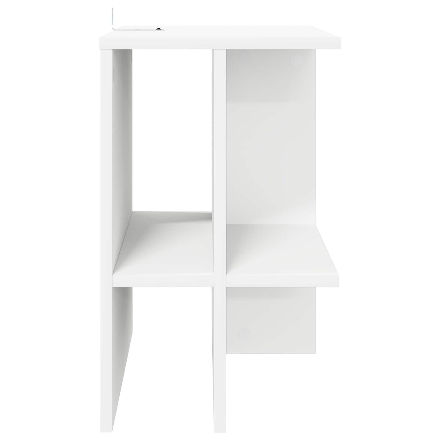 Sofabord Hvid 40 x 30 x 49 cm Konstrueret træ