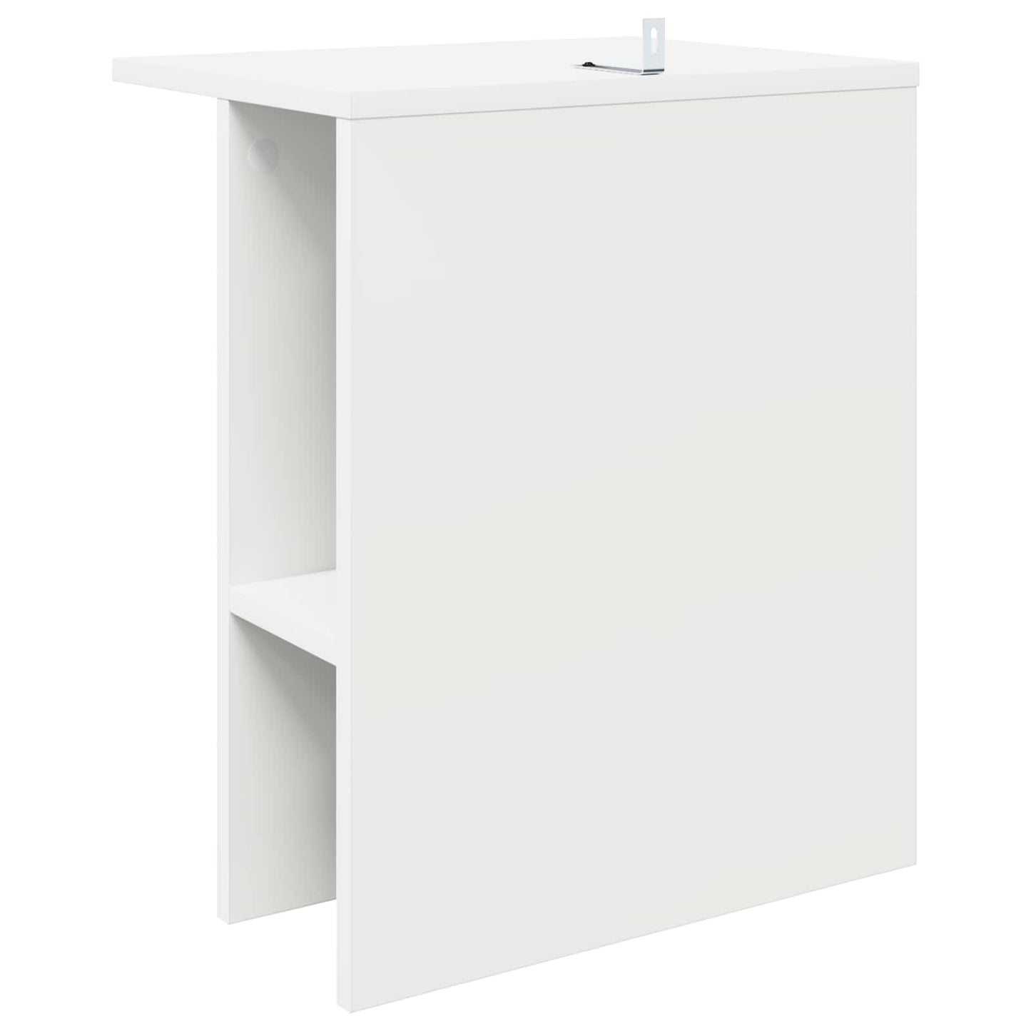 Sofabord 2 stk. Hvid 40 x 30 x 49 cm Konstrueret træ