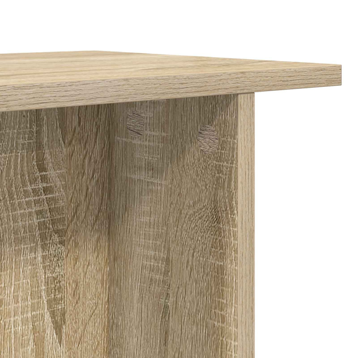 Sofabord Sonoma-eg 40 x 30 x 49 cm Konstrueret træ