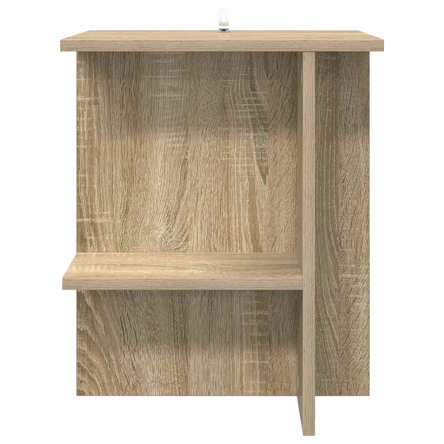 Sofabord 2 stk. Sonoma-eg 40 x 30 x 49 cm Konstrueret træ