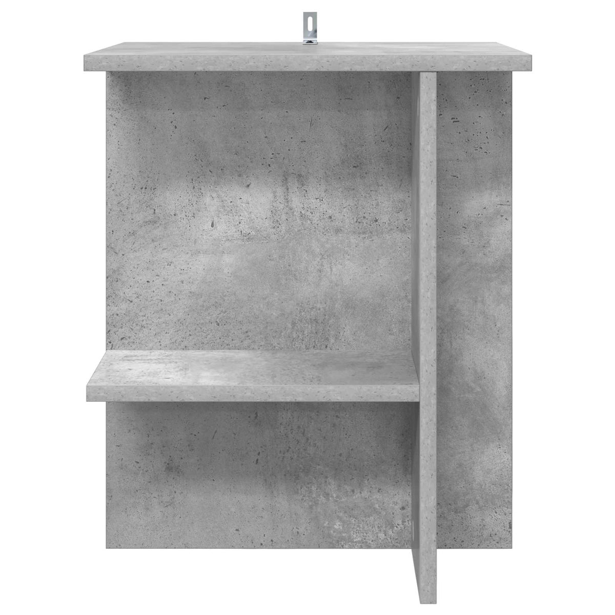 Sofabord Betongrå 40 x 30 x 49 cm Konstrueret træ