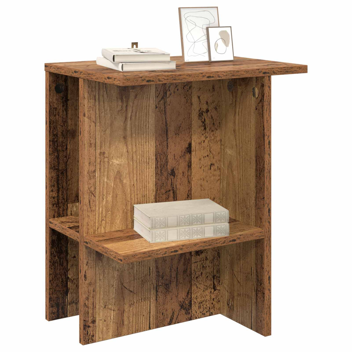 Sofabord Gammelt træ 40 x 30 x 49 cm Konstrueret træ