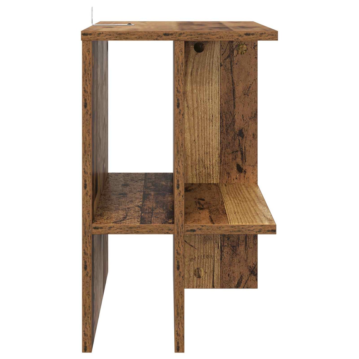 Sofabord 2 stk. Gammelt træ 40 x 30 x 49 cm Konstrueret træ