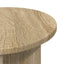 Sidebord 2 stk. Sonoma-eg Ø 39 x 38 cm Konstrueret træ