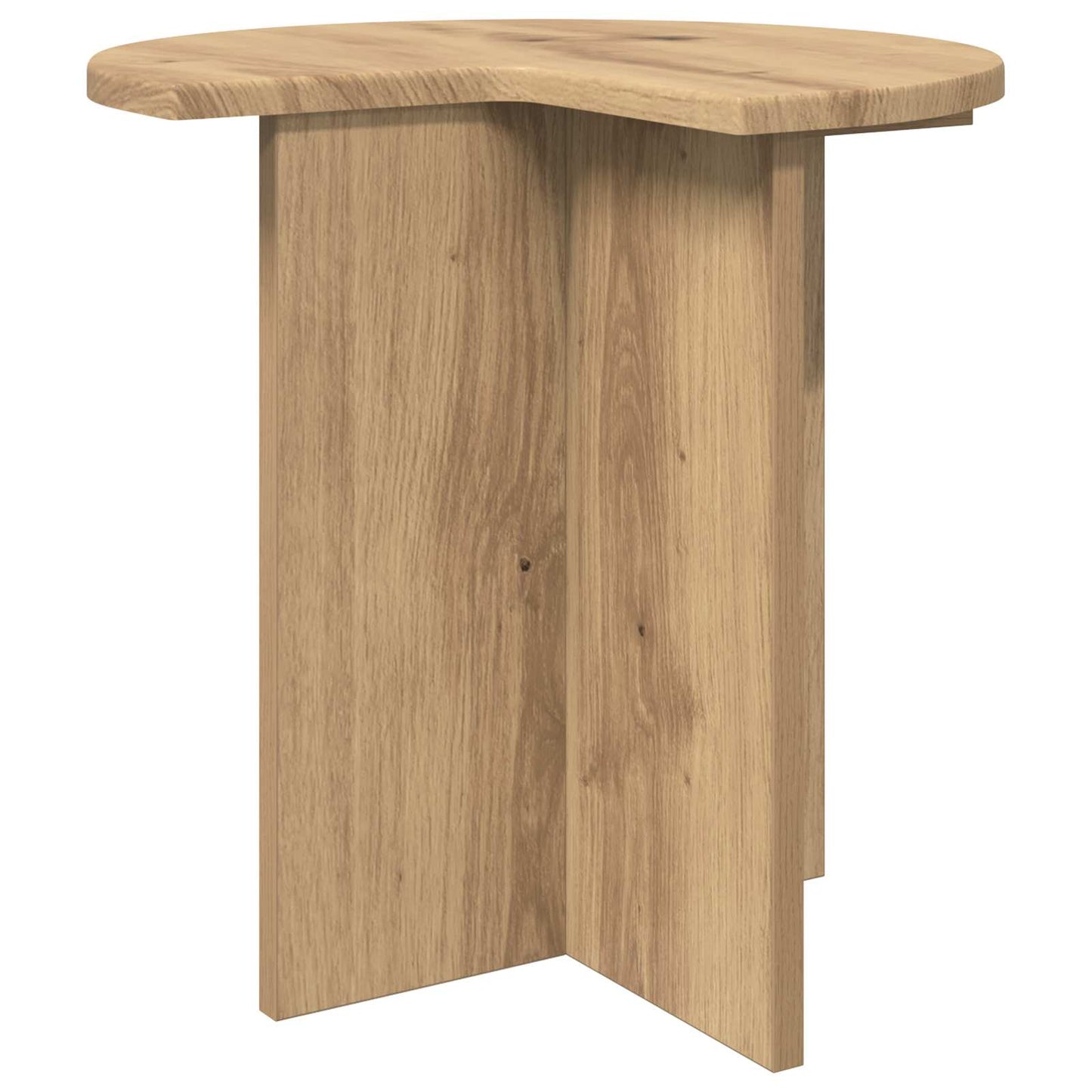 Sidebord 2 stk. Artisan-eg Ø 39 x 38 cm Konstrueret træ