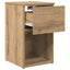 Sengeskab 2 stk. Artisan-eg 29 x 31,5 x 49 cm Konstrueret træ