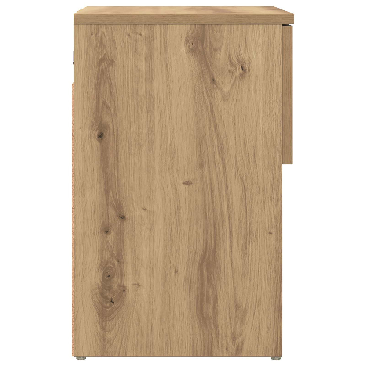 Sengeskab 2 stk. Artisan-eg 29 x 31,5 x 49 cm Konstrueret træ