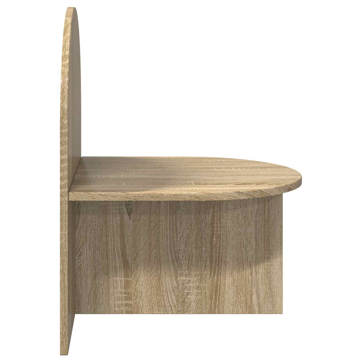 Sengebord Sonoma-eg 48 x 49 x 65 cm Konstrueret træ