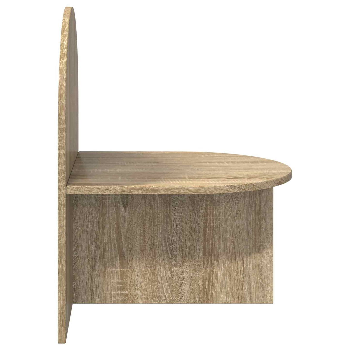 Sengebord 2 stk. Sonoma-eg 48 x 49 x 65 cm Konstrueret træ