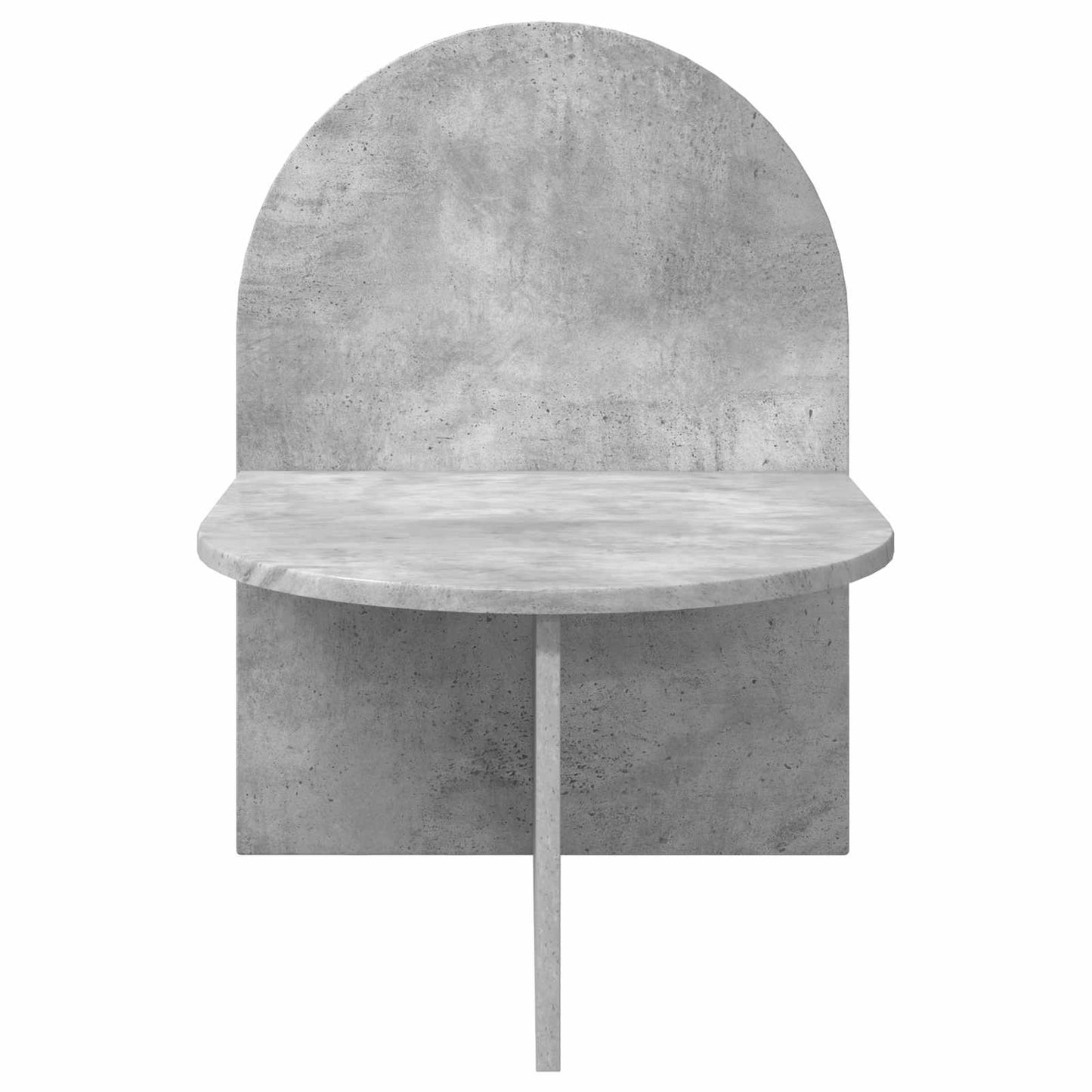 Sengebord 2 stk. Betongrå 48 x 49 x 65 cm Konstrueret træ