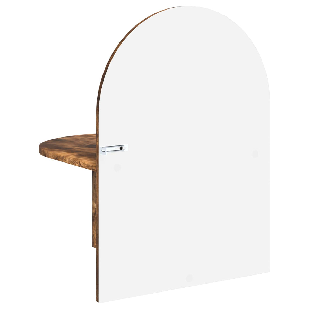 Sengebord 2 stk. Røget eg 48 x 49 x 65 cm Konstrueret træ
