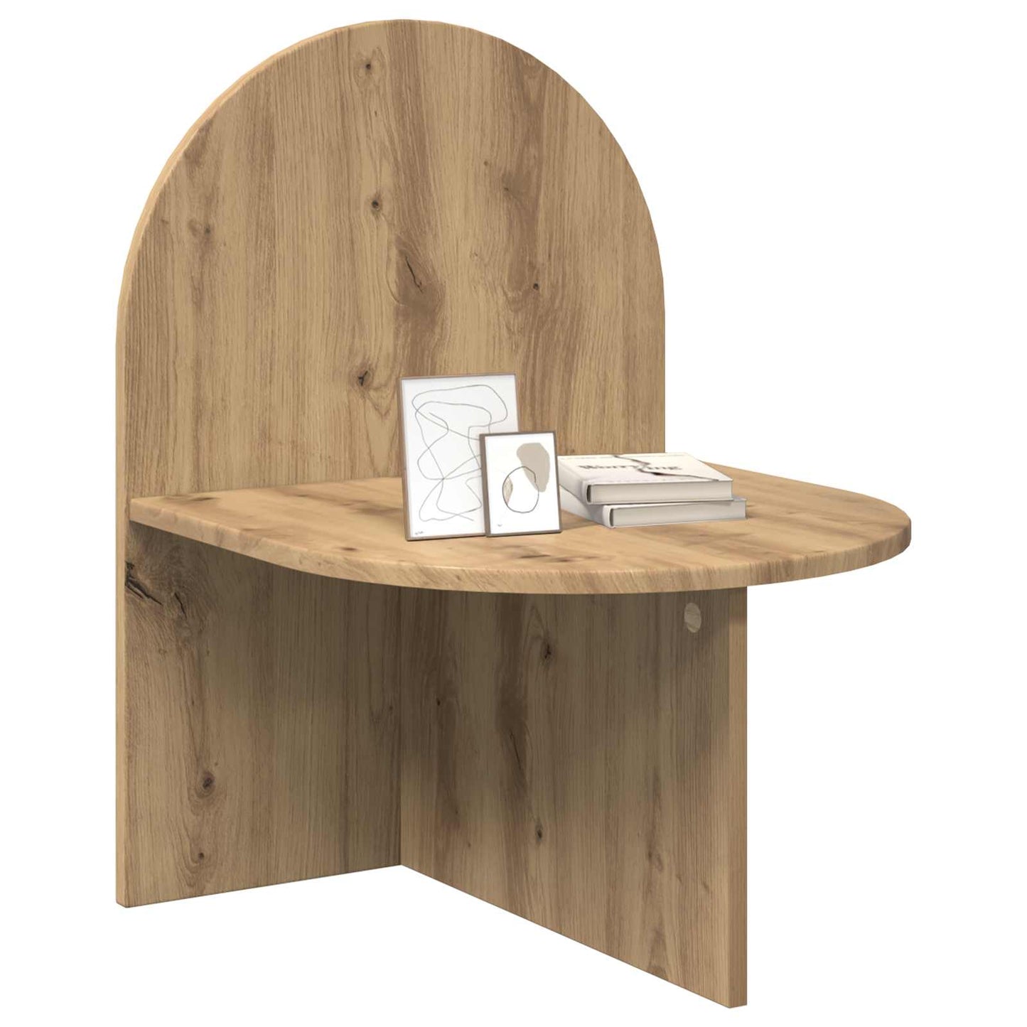 Sengebord Artisan-eg 48 x 49 x 65 cm Konstrueret træ