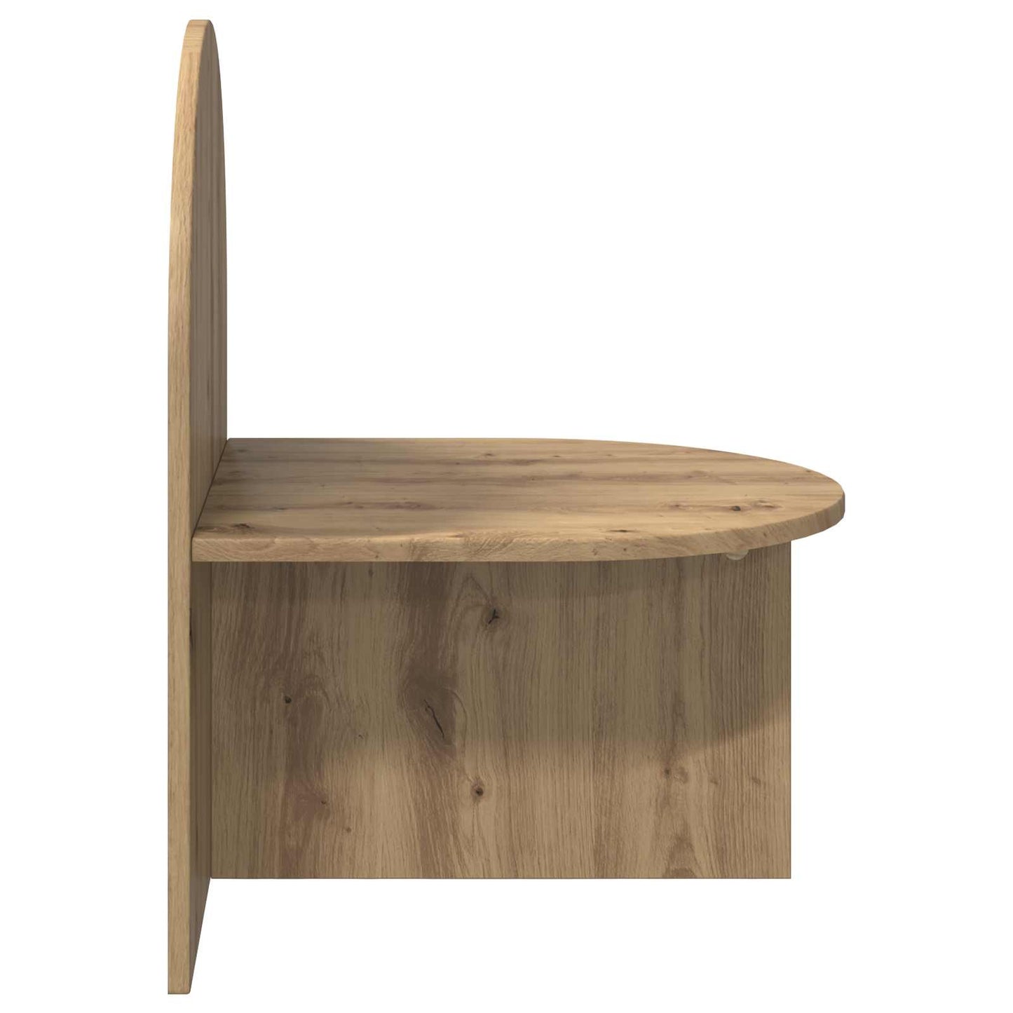 Sengebord Artisan-eg 48 x 49 x 65 cm Konstrueret træ