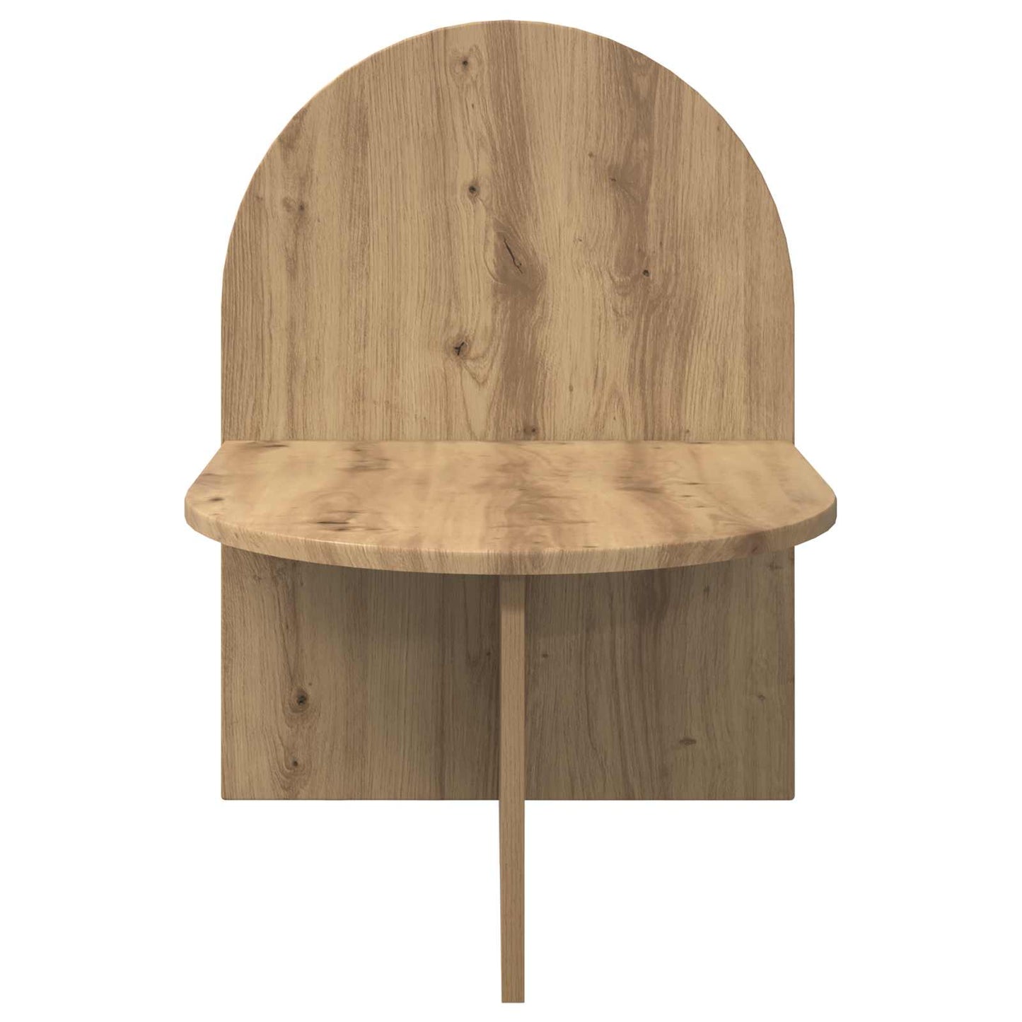 Sengebord 2 stk. Artisan-eg 48 x 49 x 65 cm Konstrueret træ