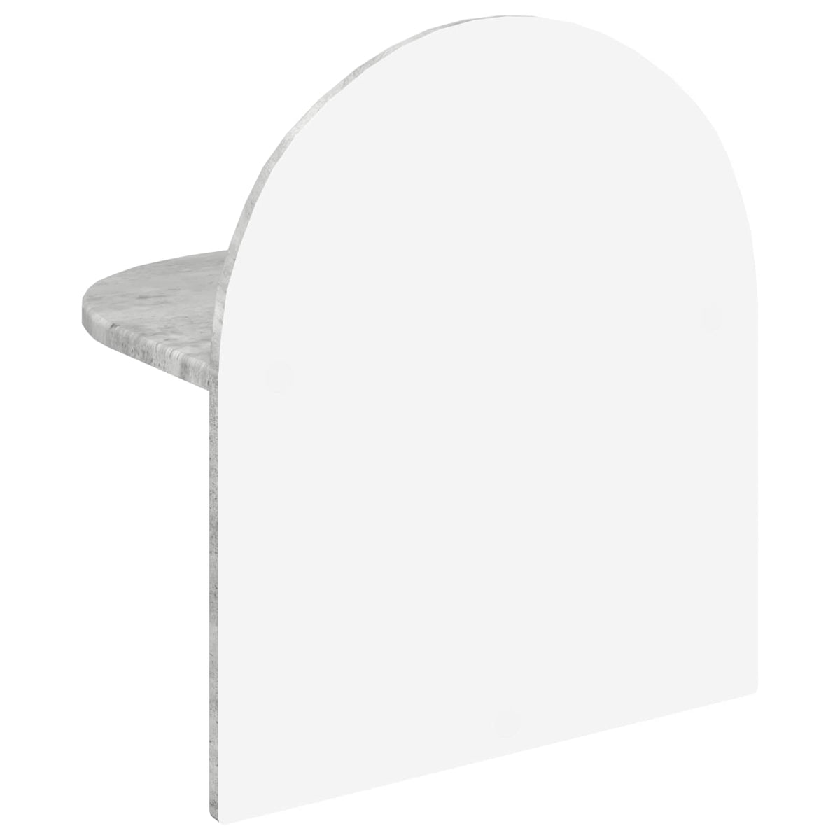 Sengebord Betongrå 40 x 35,5 x 45,5 cm Konstrueret træ