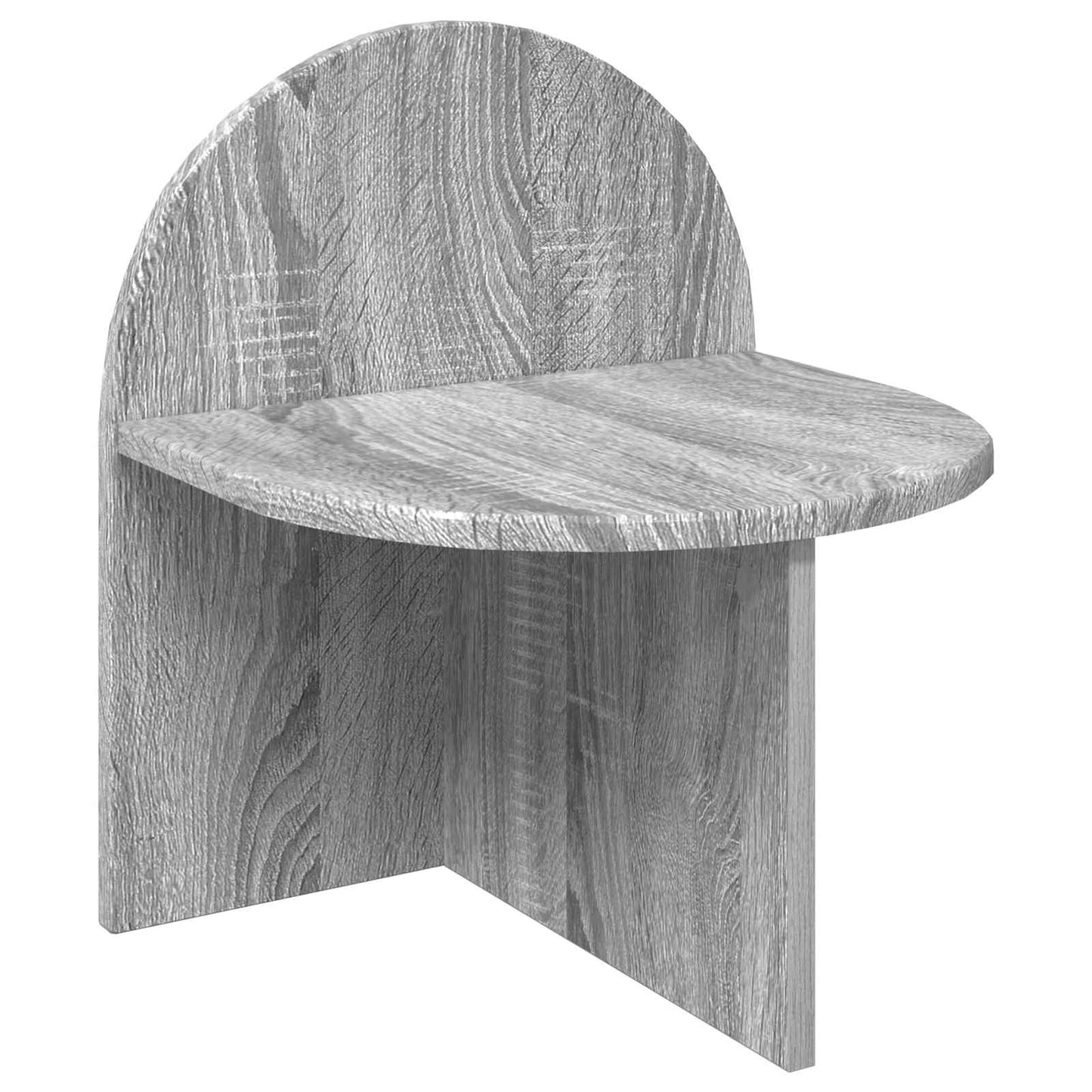 Sengebord 2 stk. Grå sonoma-eg 40 x 35,5 x 45,5 cm