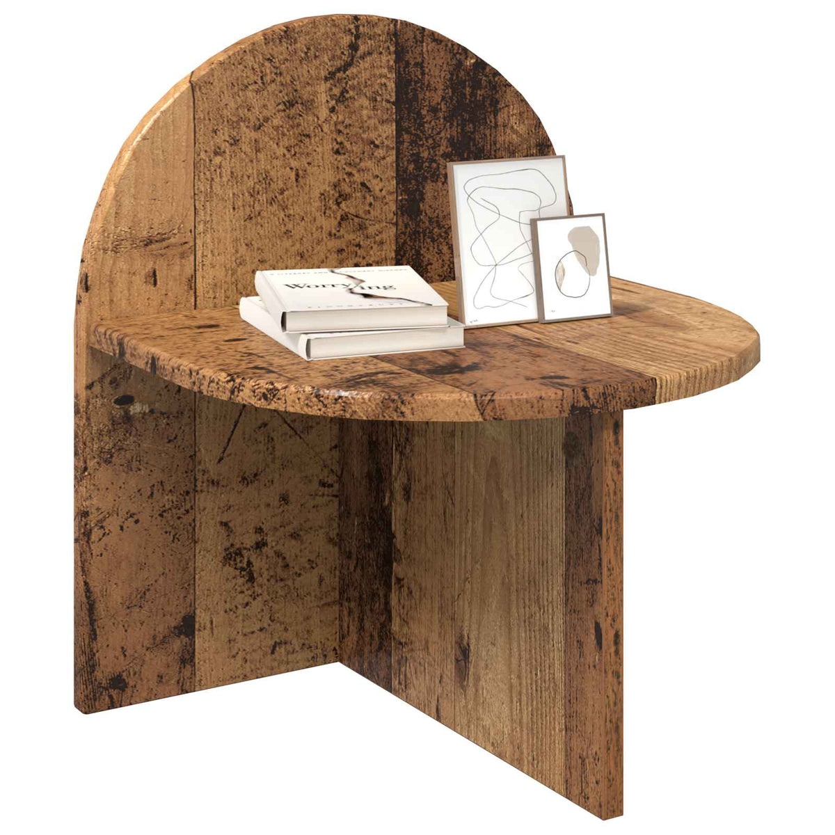 Sengebord Gammelt træ 40 x 35,5 x 45,5 cm Konstrueret træ
