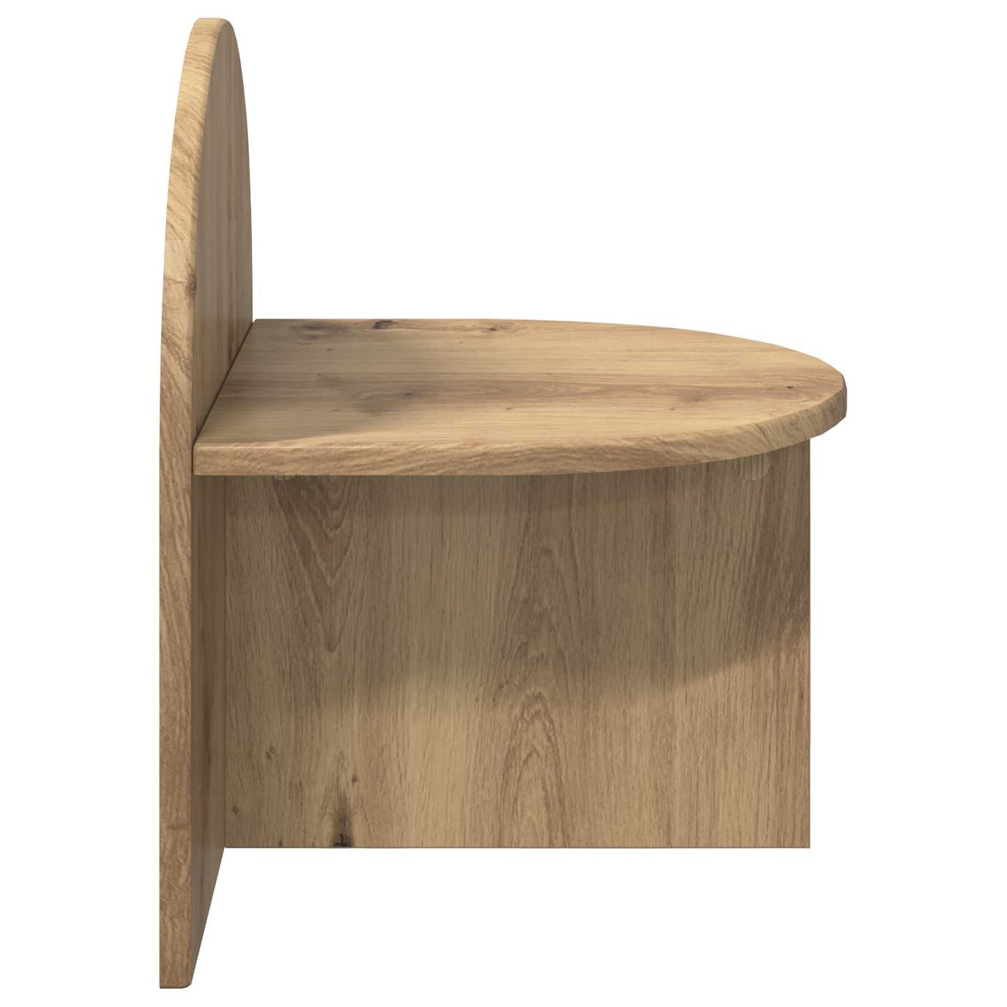 Sengebord Artisan-eg 40 x 35,5 x 45,5 cm Konstrueret træ