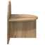 Sengebord 2 stk. Artisan-eg 40 x 35,5 x 45,5 cm Konstrueret træ