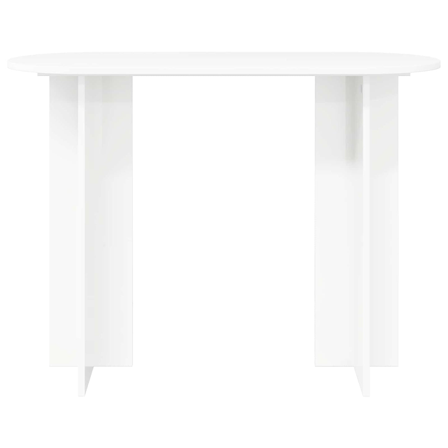 Konsolbord Hvid 100 x 39,5 x 75 cm Konstrueret træ