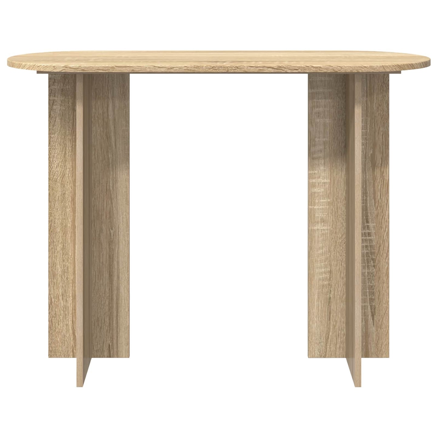 Konsolbord Sonoma-eg 100 x 39,5 x 75 cm Konstrueret træ